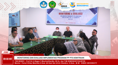 Tim Kemendiktisaintek Lakukan Monev Implementasi Program PPPTS Kemitraan di STIKes RS Prof. Dr. J. A. Latumeten